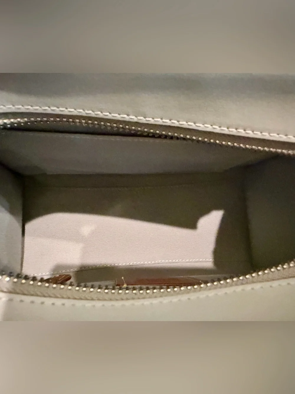 Coach Small Maggie Tote in Canvas/Light Blue/Silver